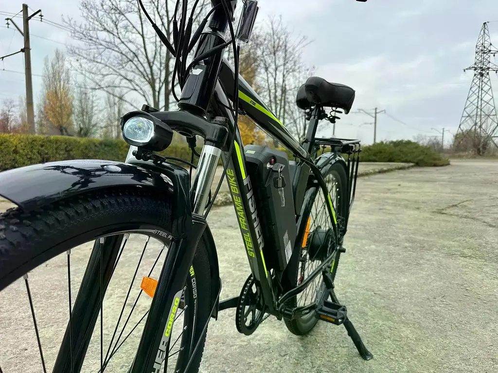 Электровелосипед Corso Fisher 29 дюймов (600W 48V 20Ah) Shimano 7 скоростей Черный - фото 6