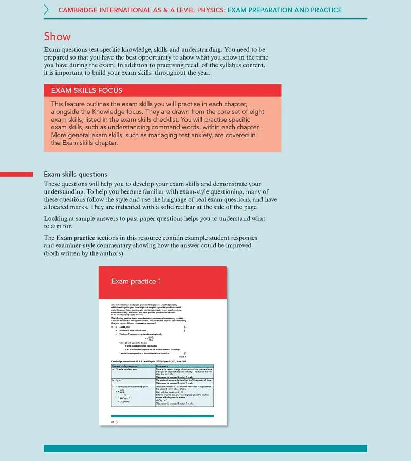 Cambridge International AS & A Level Physics Exam Preparation and Practice with Digital Access. 3rd Edition - Кіт Беттс-Мастерс - фото 8