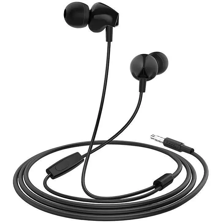 HF Hoco M60 Black + mic + button call answering - фото 3