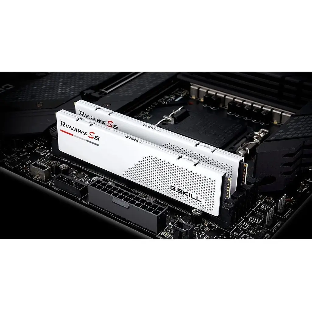Модуль пам'яті DDR5 G.Skill Ripjaws S5 2x16GB 6000MHz White (F5-6000J3238F16GX2-RS5W) [153822] - фото 4