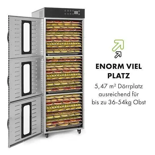 Дегидратор сушилки для овощей фруктов Klarstein Master Jerky 550 (10034546) - фото 2