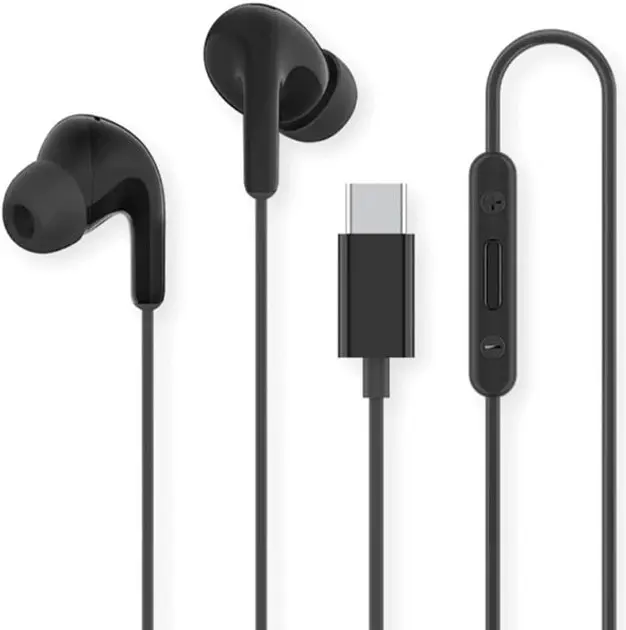 Навушники дротові Xiaomi Type-C Headset Earphones чорні - фото 2