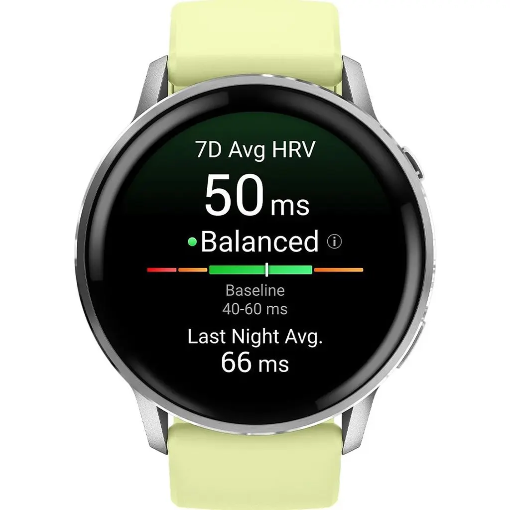 Смарт-часы Garmin Venu 4 45mm Silver with Citron Silicone Band (010-03014-02) [146409] - фото 2