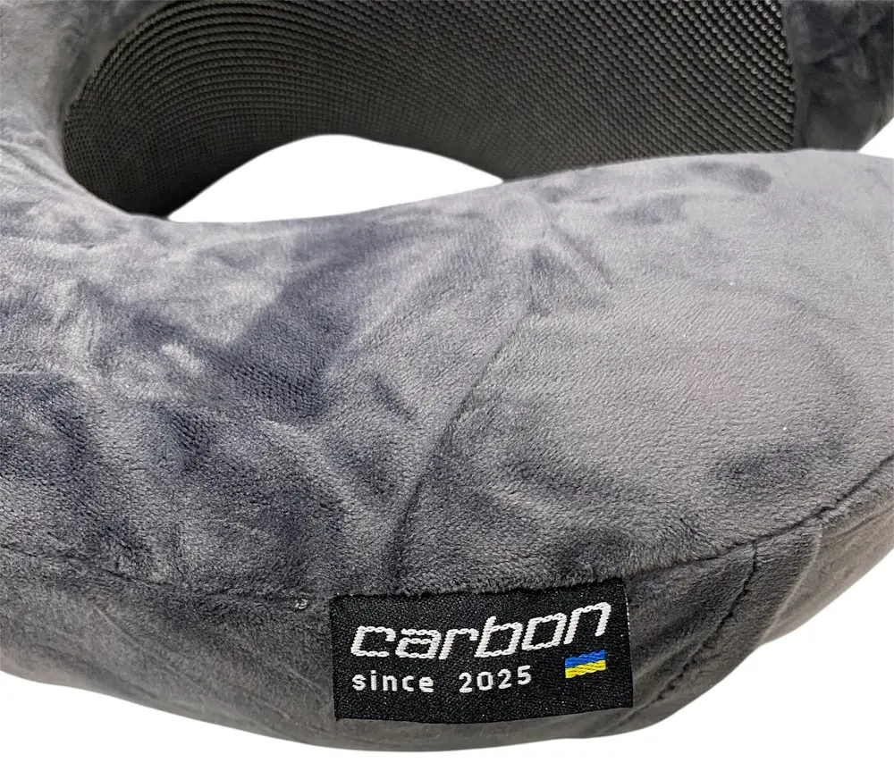 Дорожня подушка Carbon C5700 колір сірий - фото 2