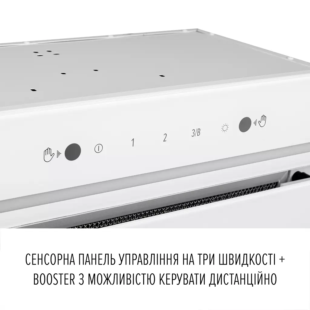 Витяжка повновбудована Perfelli Design Filini 5 Bianco Silenzio - фото 6