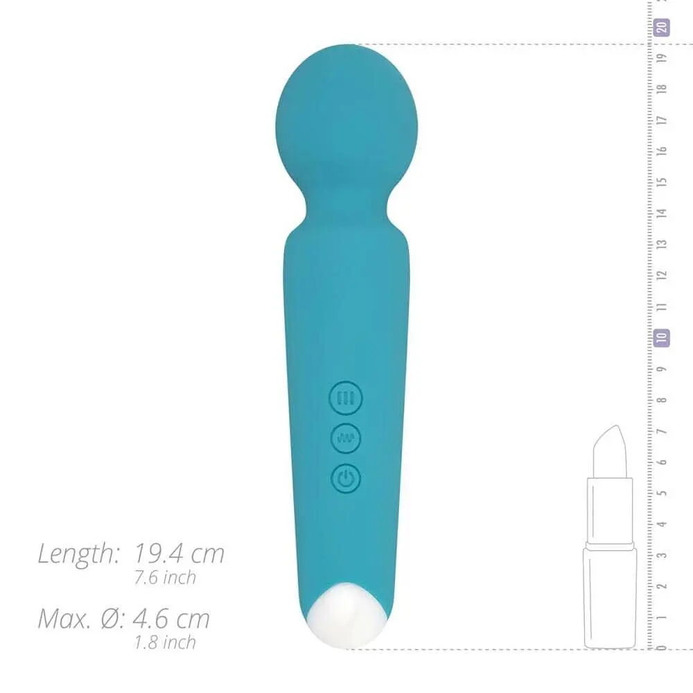Вібромасажер Cala Azul - Maria Wand Vibrator, 10 режимів, регулювання інтенсивності - фото 7