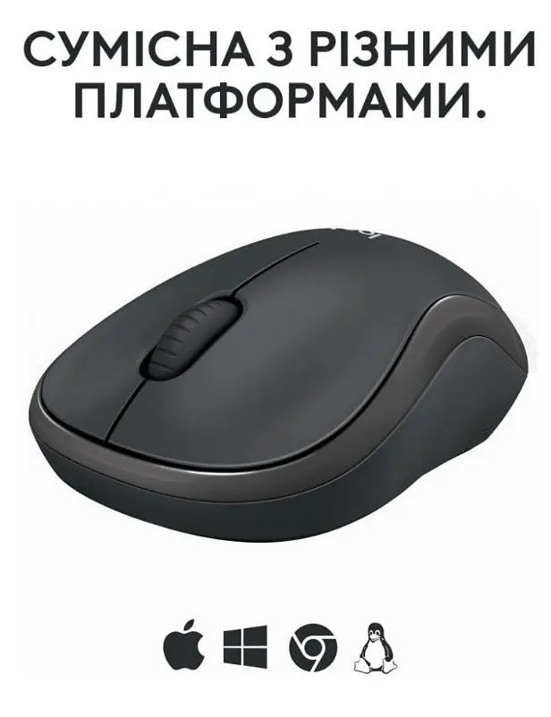 Миша Logitech M240 Graphite (910-007119) - фото 7