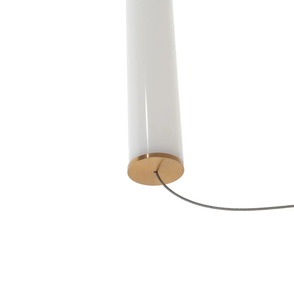 Люстра Brille лофт молекула подвесная LED 15W NW WH/G (BL-903S/1) - фото 6