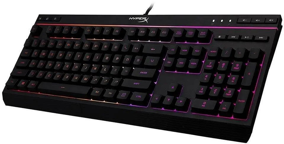 Клавиатура игровая HyperX Alloy Core USB RGB (Eng, Ukr) Black (4P4F5AA) - фото 4