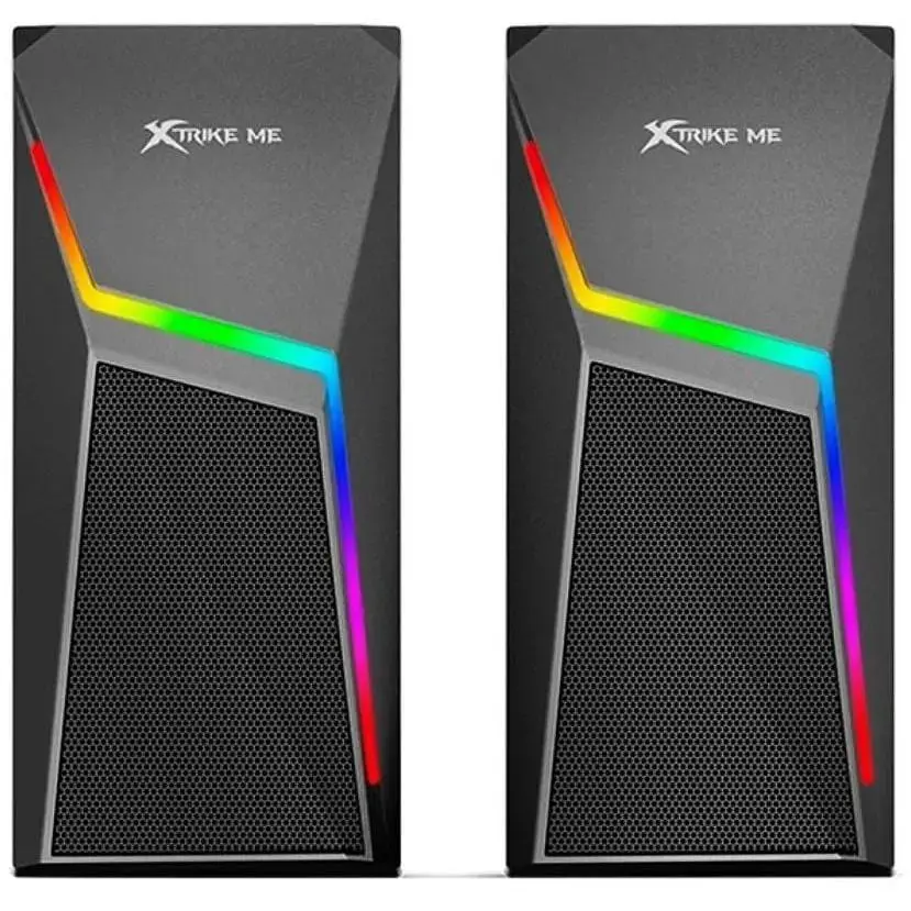 Колонки компьютерные Xtrike Me SK-503 с подсветкой 6W Bluetooth RGB - фото 2