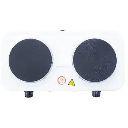 Плита двоконфоркова електрична кухонна Crownberg CB-3746 настільна переносна  - фото 2