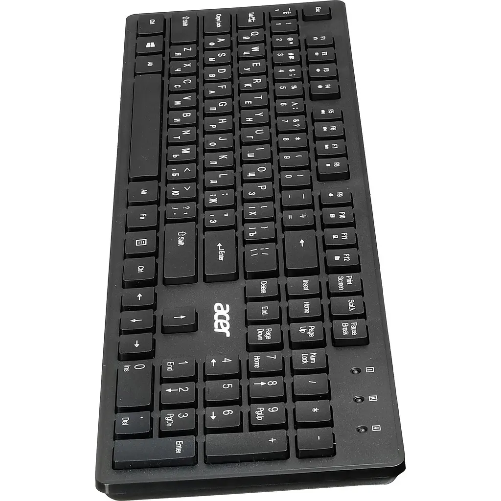 Клавиатура Acer OKW020 USB Black (ZL.KBDEE.013) [105180] - фото 5