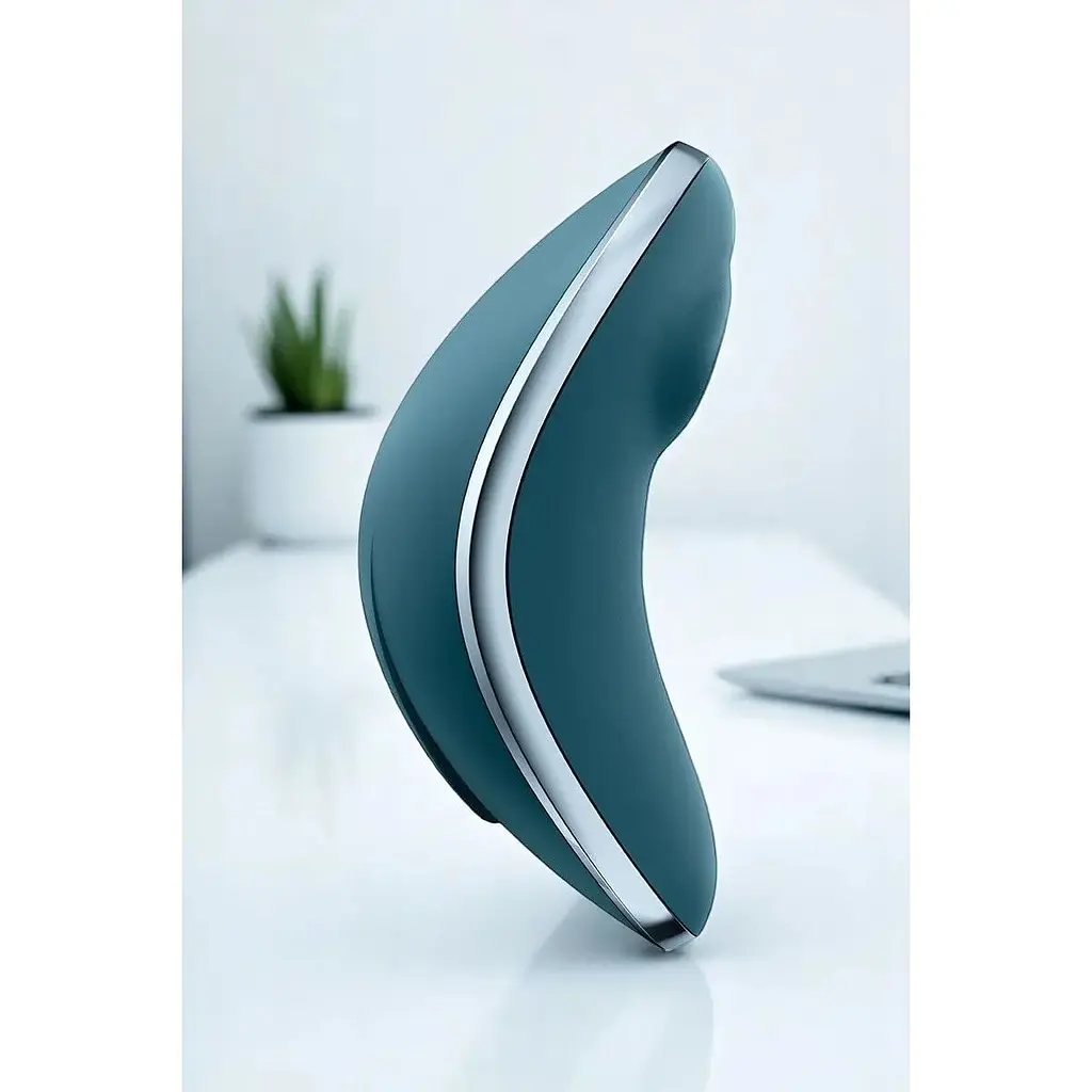 Вакуумний вібратор Satisfyer Vulva Lover 1 Синій - фото 2