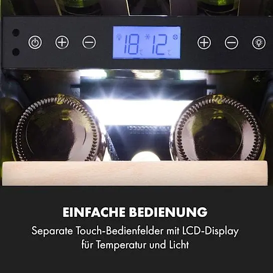 Холодильник винный KLARSTEIN Vinovilla 17(10034154) - фото 8