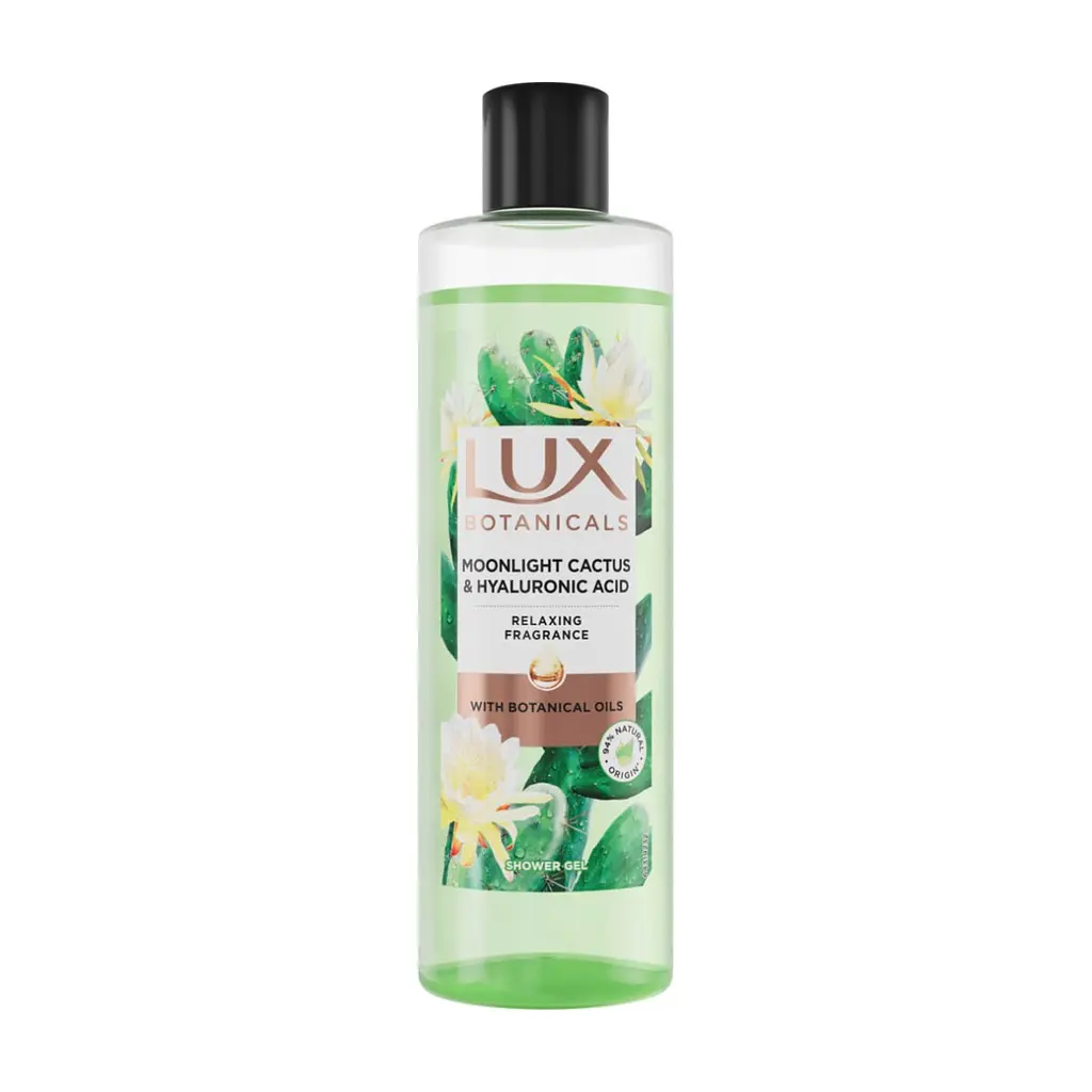 Гель для душу Lux Botanicals Кактус та гіалуронова кислота 480 мл (8720181499845)