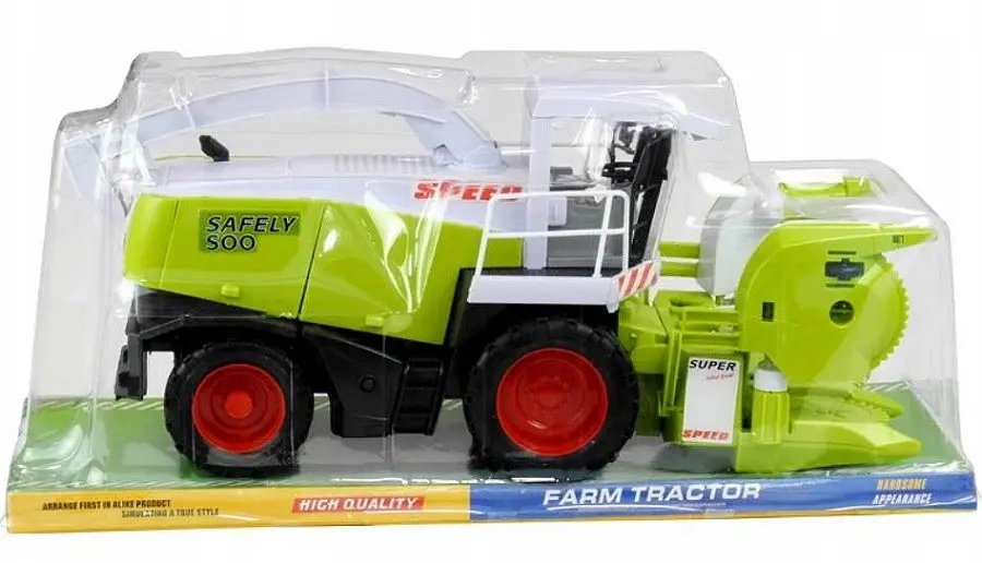 Іграшковий комбайн Bruder Jaguar 900 "FARM TRACTOR" "SAFELY 500" — Дитяча сільськогосподарська машина - фото 7