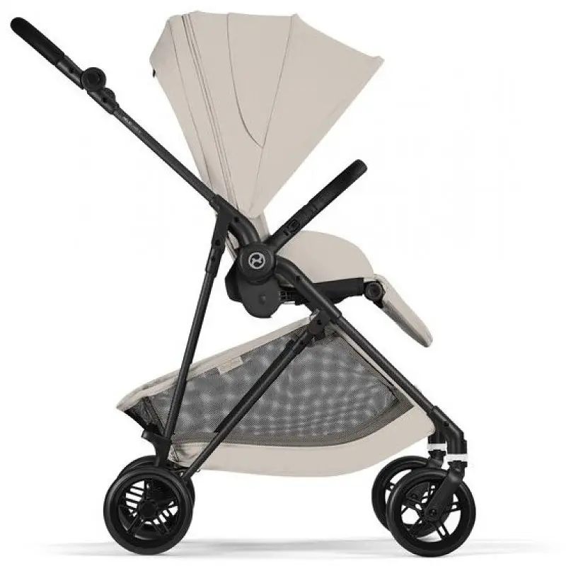 Коляска Cybex Melio 2 в 1 Carbon Dune Grey - фото 7