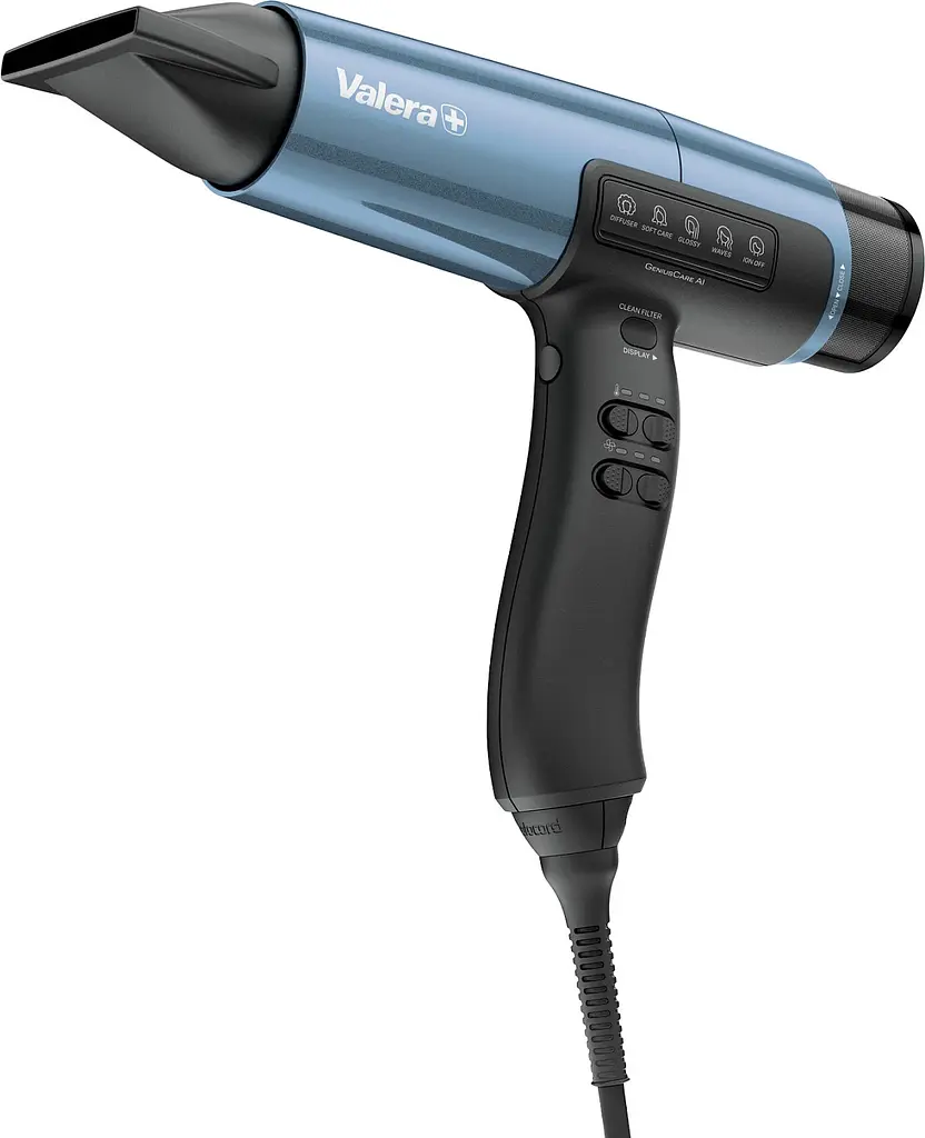 Фен професійний Valera GeniusCare AI блакитний (501.50 GA PB) 55015004 - фото 2