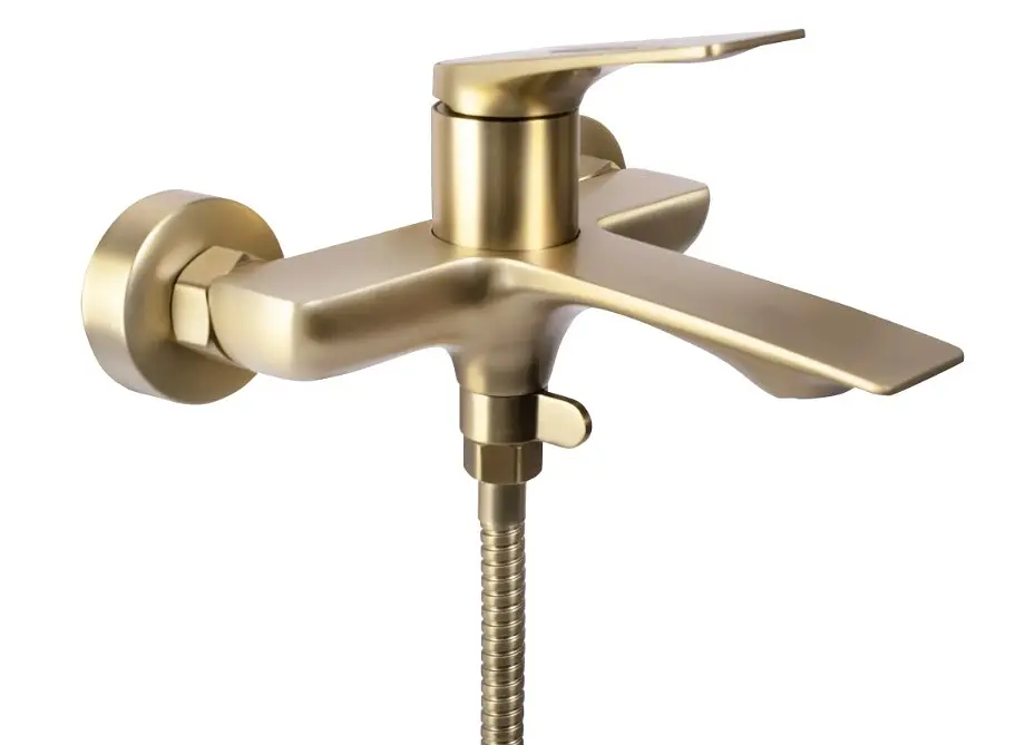Змішувач для ванни Rea Avalon gold brushed (REA-B2707) - фото 2