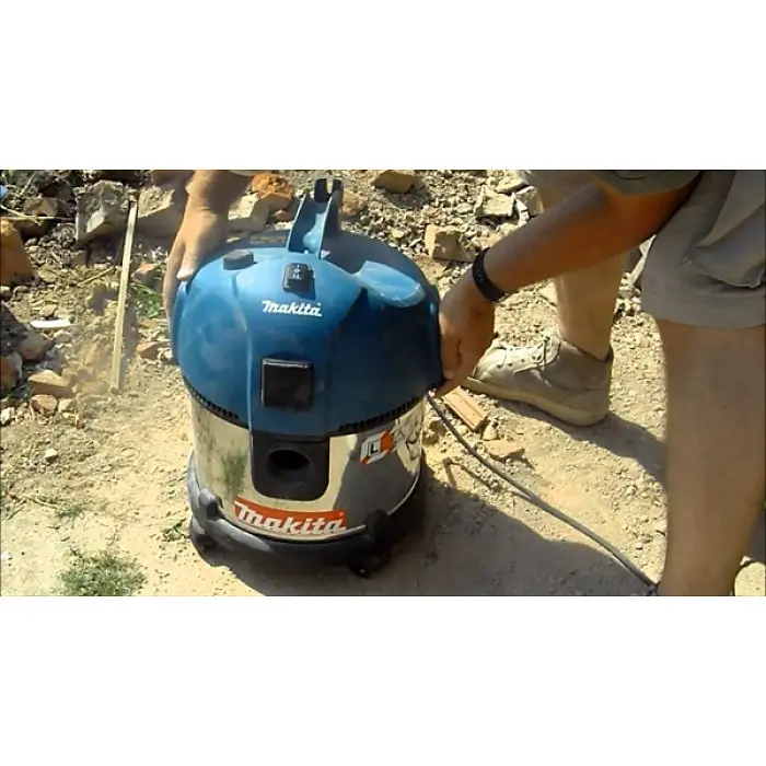 Makita Пилосос професійний VC2512L, 1000Вт, 210мБар, контейнер 25л, розетка 2600Вт, 7кг - фото 2