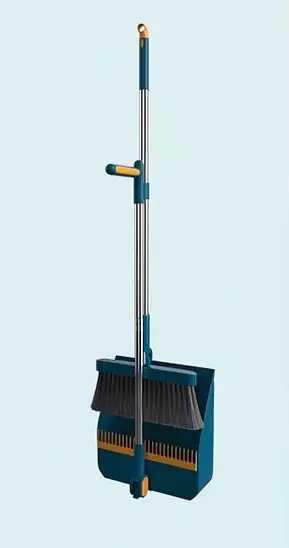 Совок з щіткою із нержавіючої сталі TL-HC03 Синій - фото 2