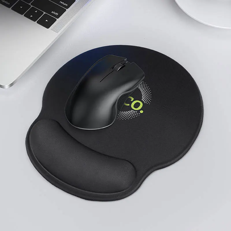 Килимок для мишки Hoco GM30 (230x215mm) with wrist rest Black - фото 4