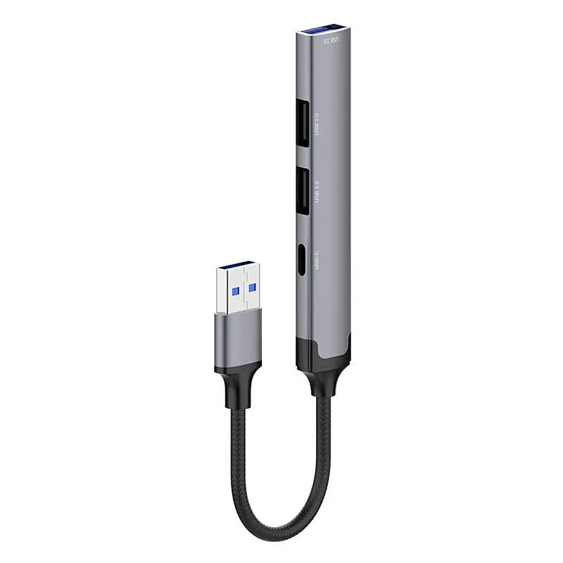 USB-хаб СolorWay USB-A 4-в-1 USB2.0х3/USB3.0 (CW-HUB05) - фото 5