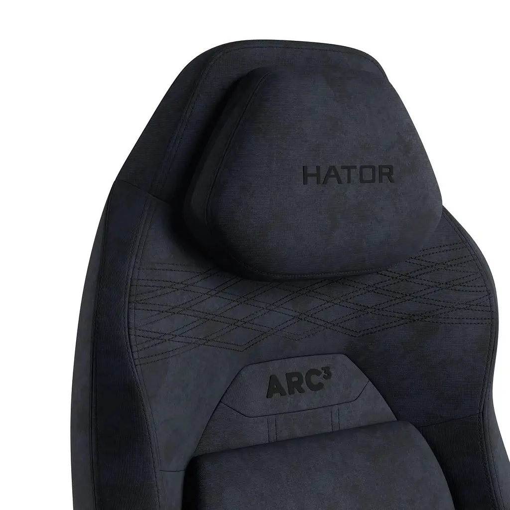 Ігрове крісло HATOR Arc 3 S Velour Black (HTC3440S) - фото 4