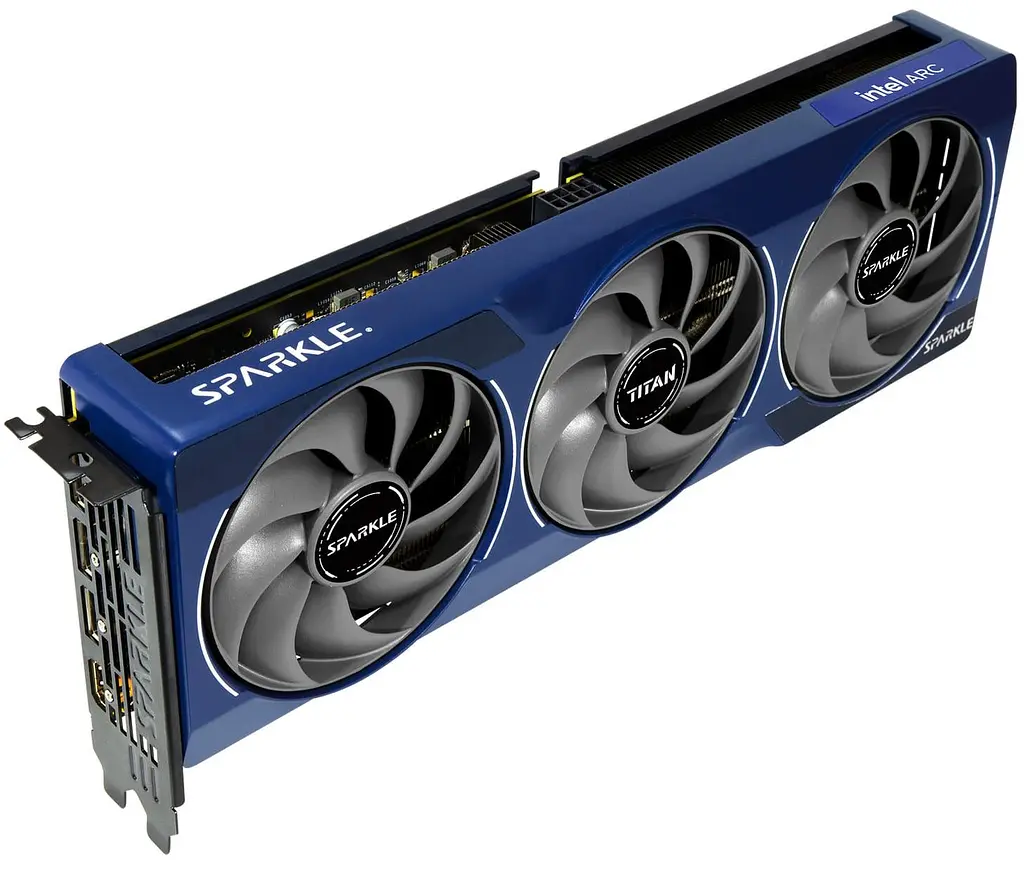 Видеокарта SPARKLE Intel Arc B580 TITAN OC 12Gb (SB580T-12GOC) (GDDR6, 192 bit, PCI-E v4.0 x8) - фото 2