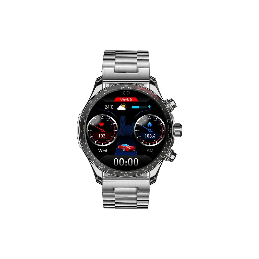 Смарт-годинник Globex Smart Watch Titan (silver) - фото 2