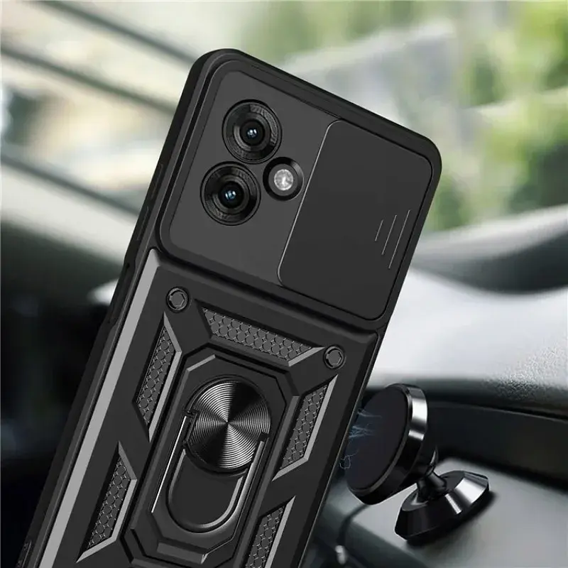 Чохол до мобільного телефона BeCover Military Motorola Moto G55 Black (713056) - фото 4