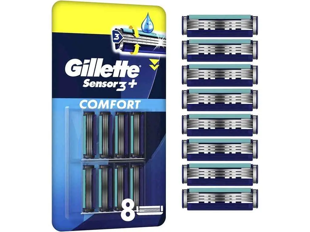 Картридж GILLETTE 12шт для гоління (леза) чоловічі Sensor