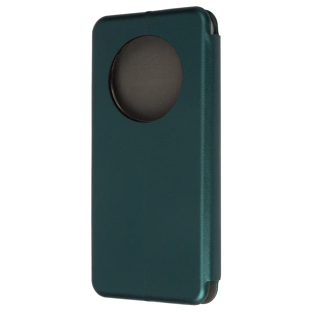 Чехол-книжка для TECNO Spark 30C 4G (kl5), G-Case, зеленый, кожаный чехол-книжка из экокожи (PU) и TPU, с магнитом, с подставкой и вместительным кардхолдером, противоударный, защита всего корпуса, ArmorStandart (ARM81219) - фото 2