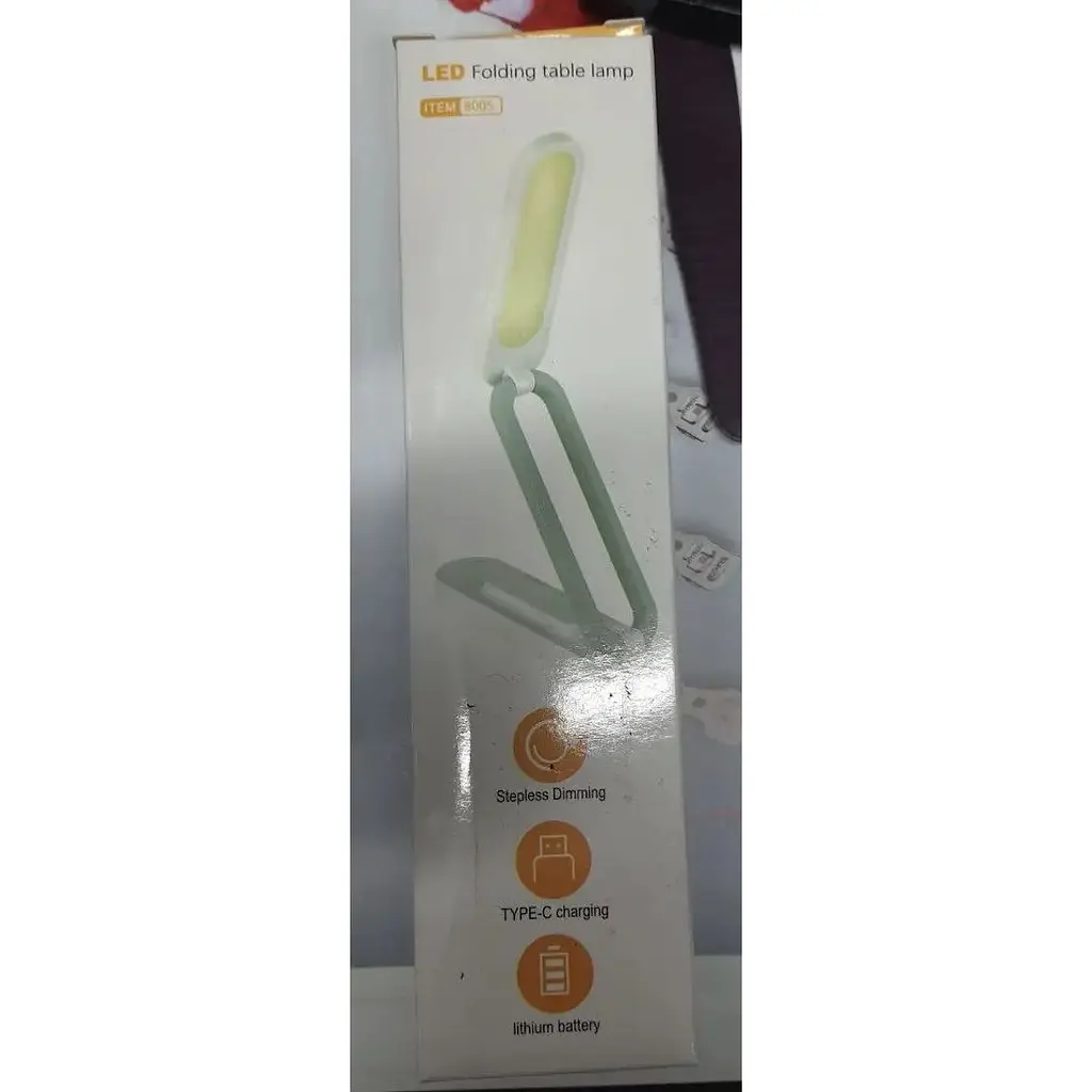 Настольная LED лампа Folding Table LED Lamp 8005 с аккумулятором 4 Вт белая - фото 3