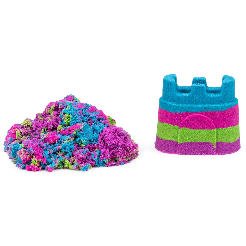 Кінетичний пісок Kinetic Sand Міні фортеця, різнокольоровий (71477) - фото 3