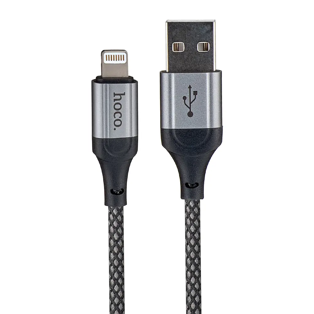 Кабель Hoco X102 Fresh charging data cable iP Black