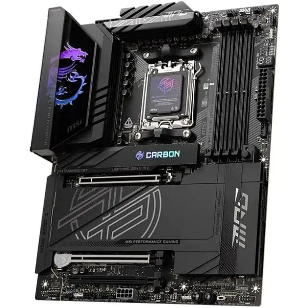 Материнська плата MSI MPG X870E Carbon WiFi Socket AM5 - фото 3