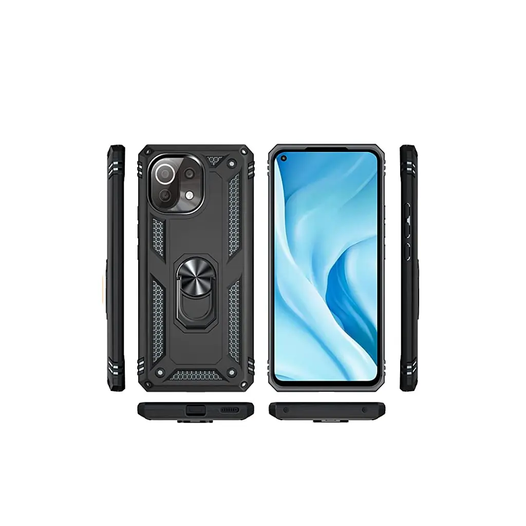 Чехол для мобильного телефона BeCover Military Xiaomi Mi 11 Lite / Mi 11 Lite 5G Black (706642) - фото 2