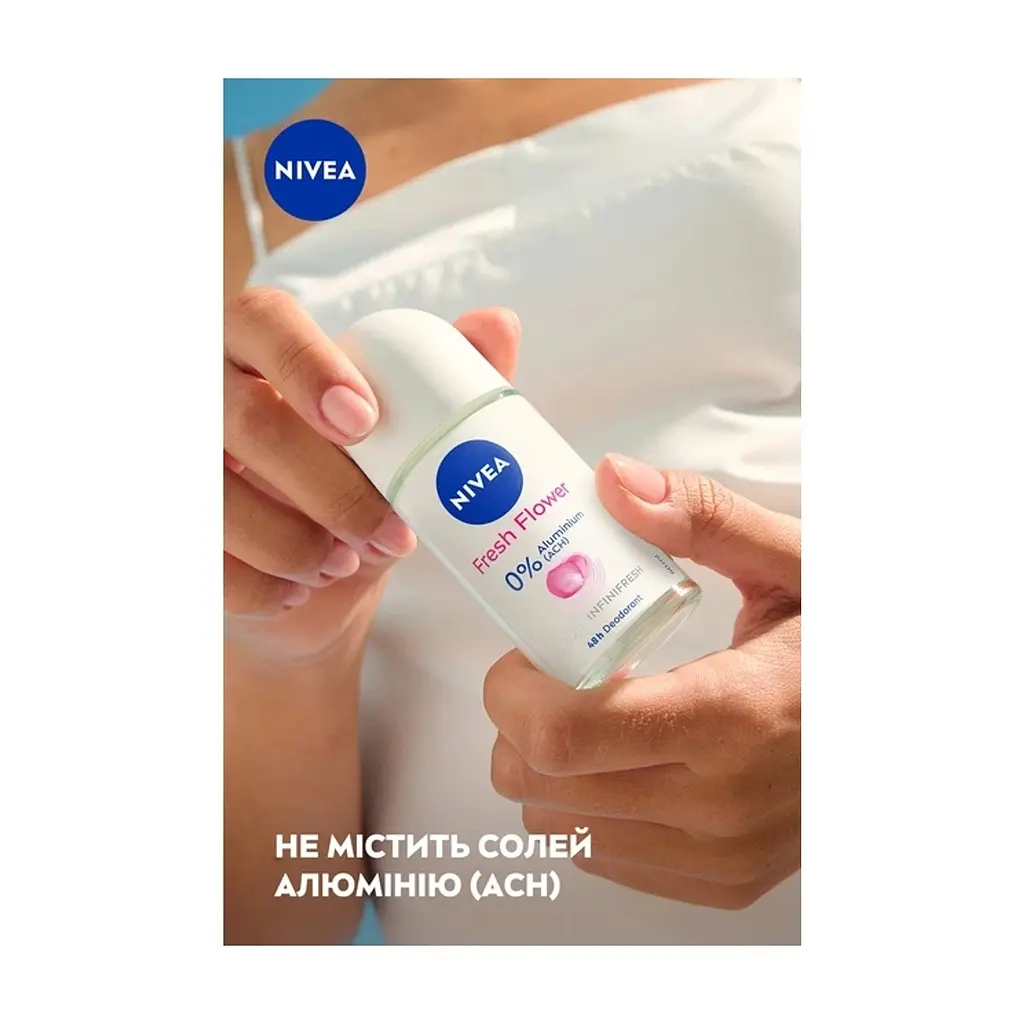 Антиперспірант Nivea Fresh Flower Deodorant 50 мл (42289388) - фото 6