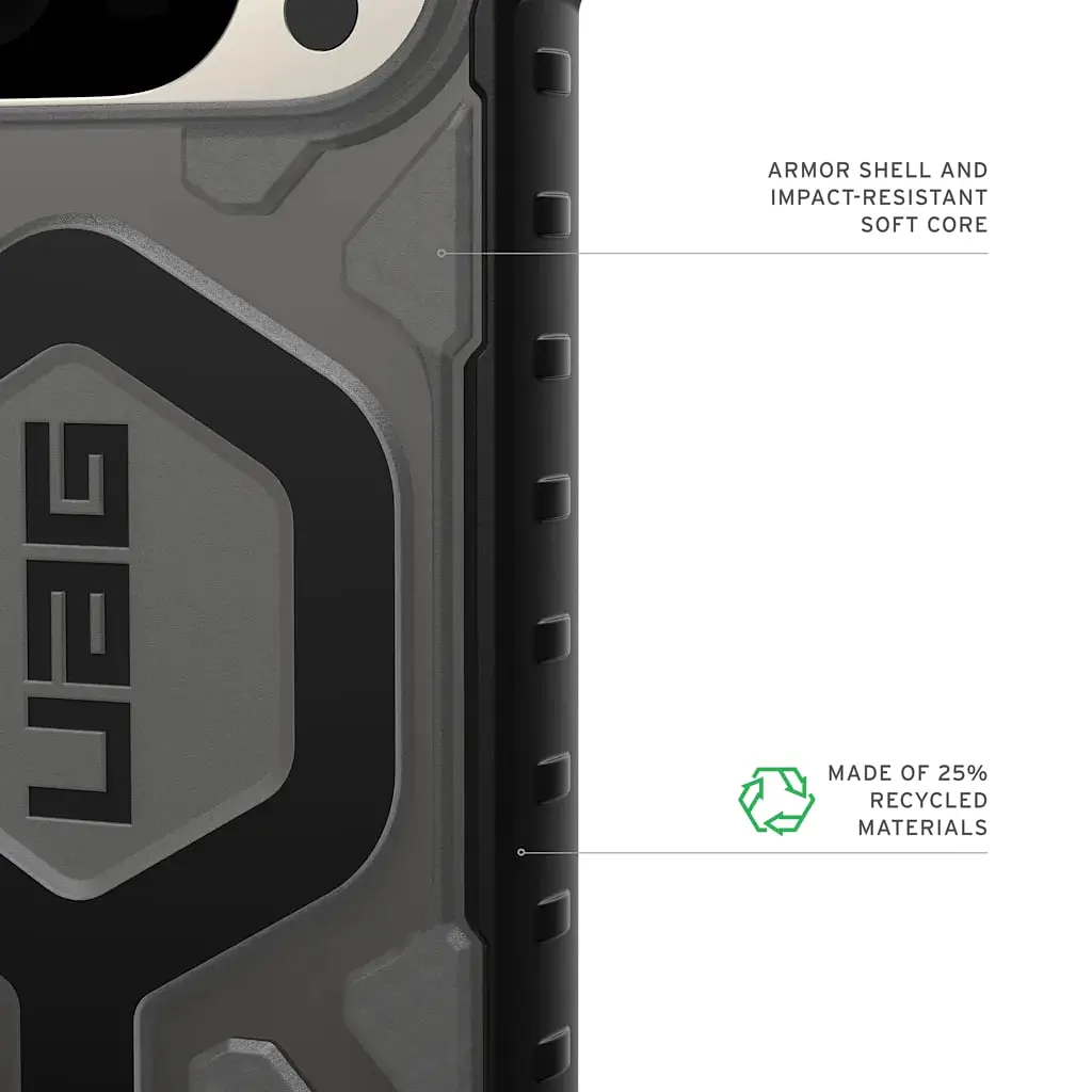 Чохол UAG для Google Pixel 10 Pro, Pathfinder Clear MagSafe, Ash teh0019386 - фото 5
