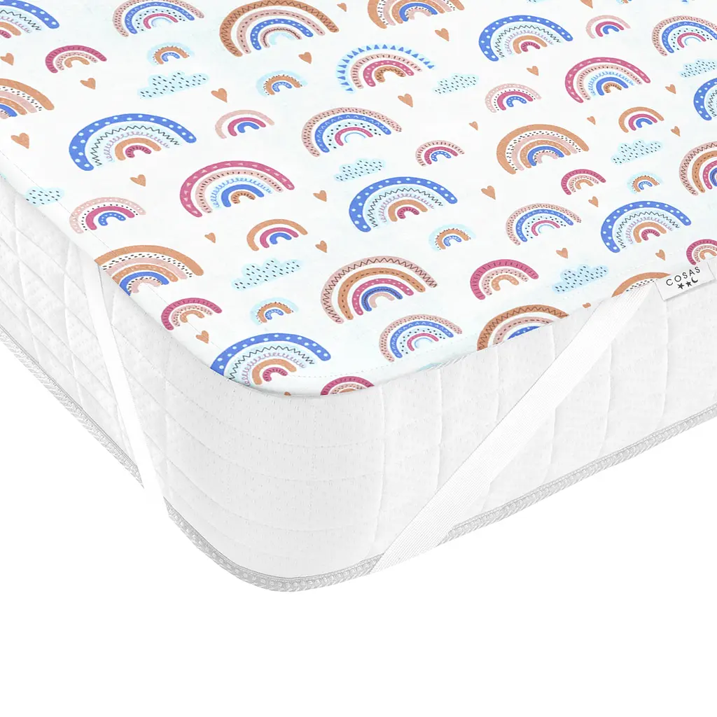 Непромокаючий наматрацник 70х120 RAINBOW COSAS (4822052085479)