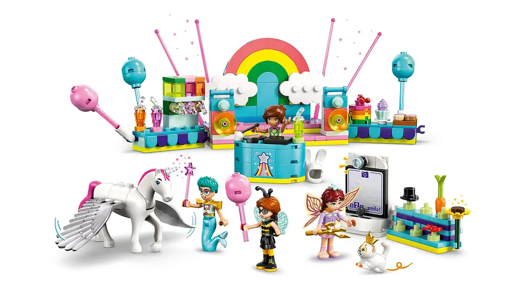 Конструктор LEGO Friends Костюмированная вечеринка с единорогом и феей 261 деталь (42661) - фото 5