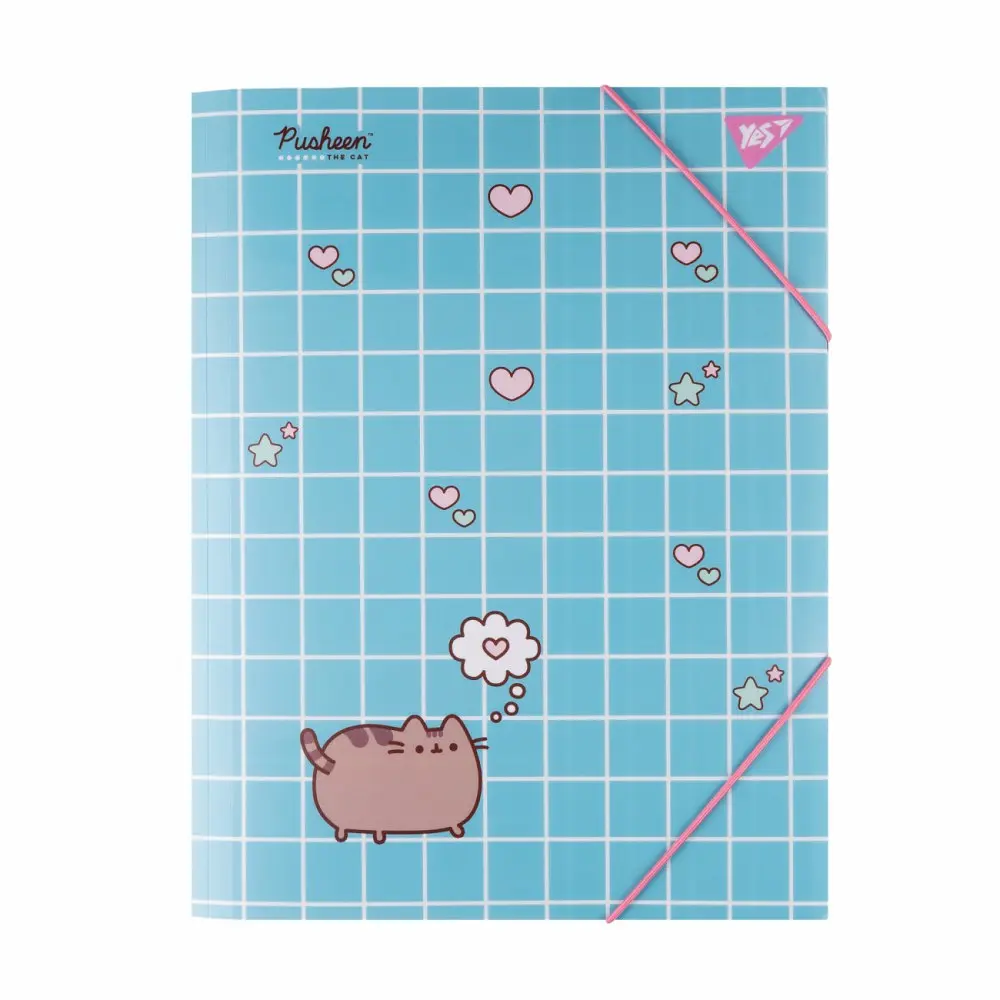 Папка Yes A4 492215 Pusheen. Hearts на рез. (40)(80) - фото 3