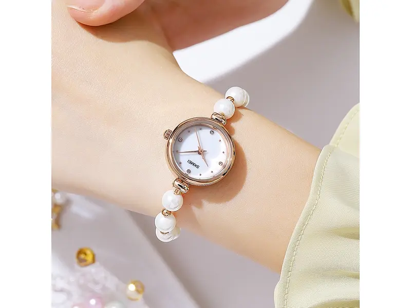 Наручний годинник жіночий 1983WT White Skmei acs0030433 - фото 3