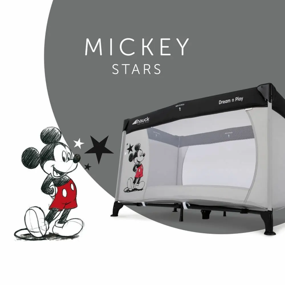 Дитячий манеж Hauck Dream N Play Mickey Stars - фото 12
