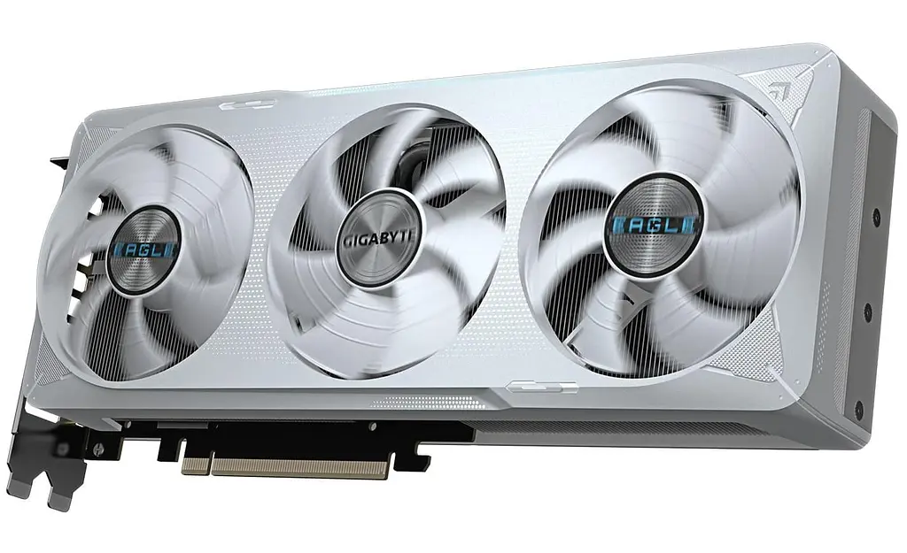 Відеокарта GIGABYTE RTX 5070 12GB EAGLE OC ICE SFF (GV-N5070EAGLEOC ICE-12GD) (GDDR7, 192 bit, PCI-E v5.0 x16) - фото 5