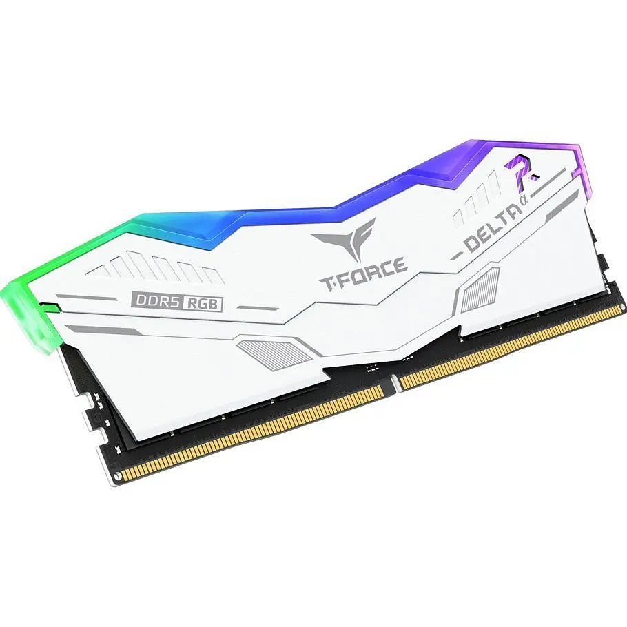 Модуль пам'яті DDR5 TEAM T-Force Delta α RGB 2x16GB 6000 MHz White (FF8D532G6000HC30DC01) [157803] - фото 3