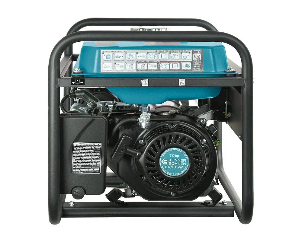 Бензиновый генератор Konner&Sohnen 2.6/3 кВт KS 3000 - фото 6