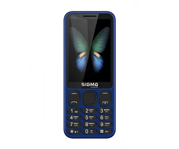 Телефон кнопковий Sigma mobile X-style 351 Lider синій (4827798121931) - фото 2