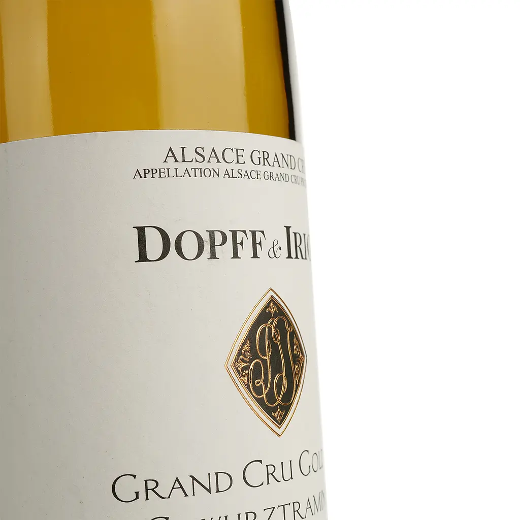 Вино Dopff&Irion Gewurztraminer GC Goldert, біле, напівсолодке, 12,5%, 0,75 л (737843) - фото 3